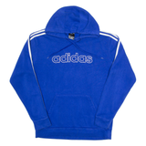 ADIDAS Mens Blue Hoodie M