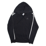 ADIDAS Womens Black Hoodie XS