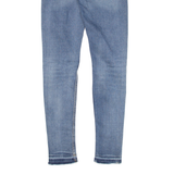 GUESS Ultra Low Distressed Womens Jeans Blue Slim Skinny W20 L29