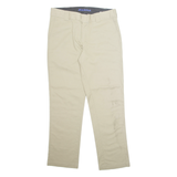 DICKIES Workwear Chino Mens Trousers Beige Regular Straight W34 L32