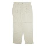 TOMMY HILFIGER Chino Mens Trousers Beige Regular Straight W36 L32