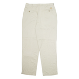 TOMMY HILFIGER Chino Mens Trousers Beige Regular Straight W36 L32