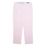POLO RALPH LAUREN Chino Womens Trousers Pink Regular Tapered W32 L30