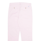 POLO RALPH LAUREN Chino Womens Trousers Pink Regular Tapered W32 L30