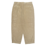 TOMMY HILFIGER Workwear Mens Trousers Beige Regular Straight W36 L27