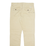 TIMBERLAND Chino Mens Trousers Beige Regular Straight W33 L33
