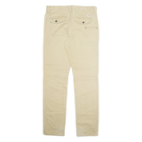 TIMBERLAND Chino Mens Trousers Beige Regular Straight W33 L33