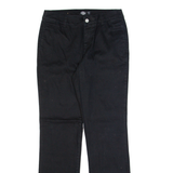 DICKIES Workwear Womens Trousers Black Slim Straight W30 L30