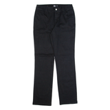 DICKIES Workwear Womens Trousers Black Slim Straight W30 L30