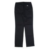 DICKIES Workwear Womens Trousers Black Slim Straight W30 L30