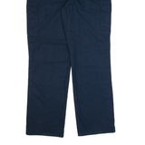 DICKIES Cargo Workwear Mens Trousers Blue Regular Straight W34 L34