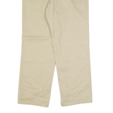 DICKIES Workwear Womens Trousers Beige Regular Straight W30 L27