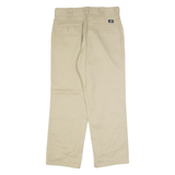 DICKIES Workwear Womens Trousers Beige Regular Straight W30 L27