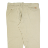 DICKIES 874 Workwear Mens Trousers Beige Regular Straight W42 L28