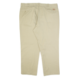 DICKIES 874 Workwear Mens Trousers Beige Regular Straight W42 L28
