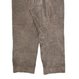 SEARS Chino Mens Corduroy Trousers Grey Regular Straight 90s W36 L27