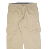 WRANGLER Cargo Mens Trousers Beige Regular Straight W36 L30
