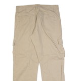 WRANGLER Cargo Mens Trousers Beige Relaxed Straight W32 L30
