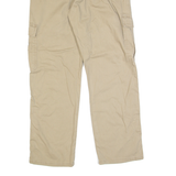 WRANGLER Cargo Mens Trousers Beige Relaxed Straight W30 L28