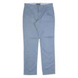 TOMMY HILFIGER Chino Mens Trousers Blue Regular Straight W30 L32
