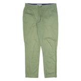 NAUTICA Chino Womens Trousers Green Regular Tapered W32 L30