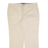 TOMMY HILFIGER Chino Womens Trousers Beige Regular Tapered W38 L30