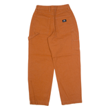 VANS Carpenter Workwear Womens Trousers Brown Regular Straight W24 L26