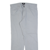 CALVIN KLEIN Mens Trousers Grey Regular Straight W34 L30