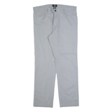 CALVIN KLEIN Mens Trousers Grey Regular Straight W34 L30