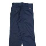 DICKIES Workwear Mens Trousers Blue Regular Straight W30 L30