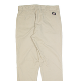 DICKIES Workwear Mens Trousers Beige Regular Straight W34 L30