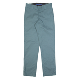 DICKIES Workwear Mens Trousers Blue Regular Straight W30 L32