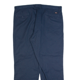 DICKIES Workwear Mens Trousers Blue Regular Straight W42 L32