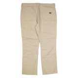 DICKIES Workwear Mens Trousers Beige Regular Straight W40 L32