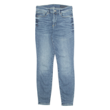 ALL SAINTS Mens Jeans Blue Regular Tapered Stone Wash W28 L29