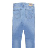 TOMMY HILFIGER Mens Jeans Blue Regular Skinny Stone Wash W26 L28