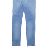 TOMMY HILFIGER Mens Jeans Blue Regular Skinny Stone Wash W26 L28