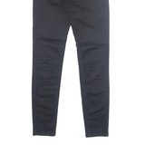 TOMMY HILFIGER Womens Jeans Black Regular Skinny W25 L30