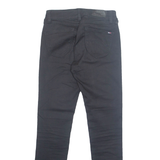 TOMMY HILFIGER Womens Jeans Black Regular Skinny W25 L30
