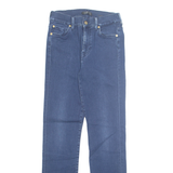 7 FOR ALL MANKIND Womens Jeans Blue Regular Tapered W24 L28