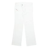 DIESEL Womens Jeans White Regular Bootcut W30 L30