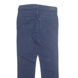 LEVI'S Womens Jeans Blue Regular Tapered W30 L28