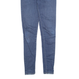 LEVI'S Big E 720 Womens Jeans Blue Regular Skinny Stone Wash W27 L32