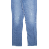 TOMMY HILFIGER Womens Jeans Blue Regular Tapered Stone Wash W27 L28