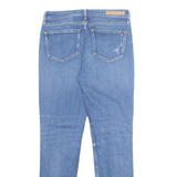 TOMMY HILFIGER Womens Jeans Blue Regular Tapered Stone Wash W27 L28