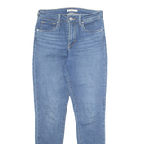 LEVI'S 721 Womens Jeans Blue Regular Skinny Stone Wash W29 L32
