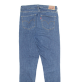 LEVI'S 721 Womens Jeans Blue Regular Skinny Stone Wash W29 L32