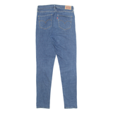 LEVI'S 721 Womens Jeans Blue Regular Skinny Stone Wash W29 L32