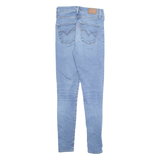 LEVI'S Big E 310 Womens Jeans Black Regular Skinny Stone Wash W26 L30