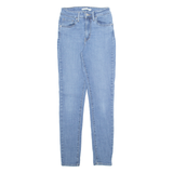 LEVI'S 721 Womens Jeans Blue Regular Skinny W24 L30